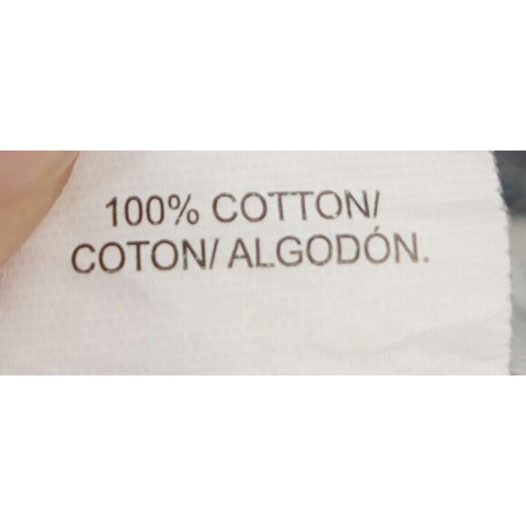 Lucky Brand Top Womens Med. Gray Striped Button Up Roll Tab Long Sleeve - Picture 7 of 11